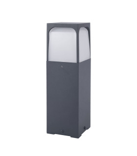 Veta Outdoor Pedestal Light 30cm Black E27 15W IP54-1