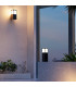 Veta Outdoor Pedestal Light 30cm Black E27 15W IP54-3