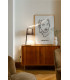 Clip Table Lamp with Round Tapered Shade Black E27 15W-3