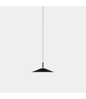 H Dome Pendant Ceiling Light Black Sandblasted LED 27.7W 2700K Dali Dimming-1