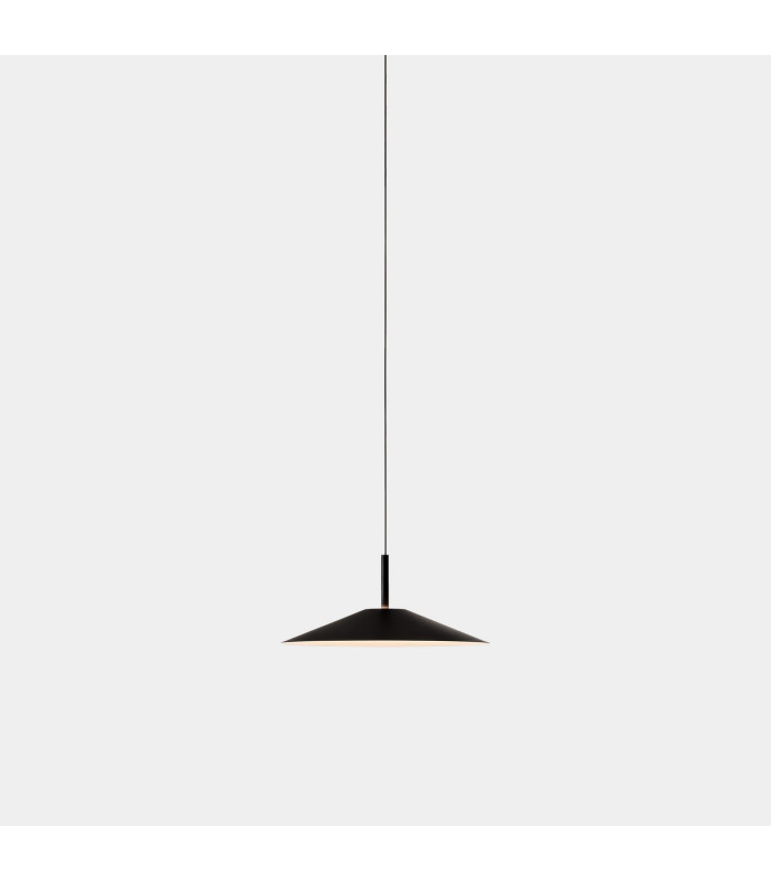 H Dome Pendant Ceiling Light Black Sandblasted LED 27.7W 2700K Dali Dimming-1