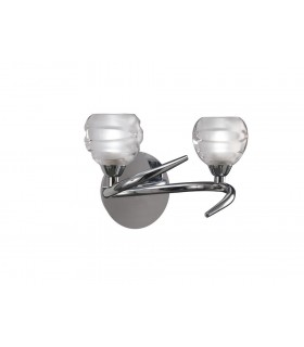 Wall Lamp Switched 2 Light G9 ECO, Polished Chrome - 1