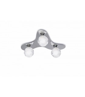 Ceiling 3 Light G9 ECO, Polished Chrome - 1