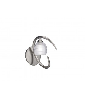 Wall Lamp Switched 1 Light G9 ECO, Satin Nickel - 1