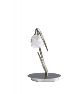 Table Lamp 1 Light G9 ECO, Satin Nickel - 1
