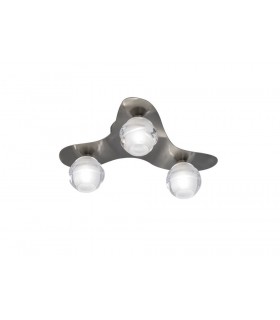 Ceiling 3 Light G9 ECO, Satin Nickel - 1