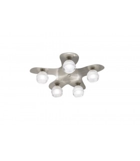 Ceiling 5 Light G9 ECO, Satin Nickel - 1