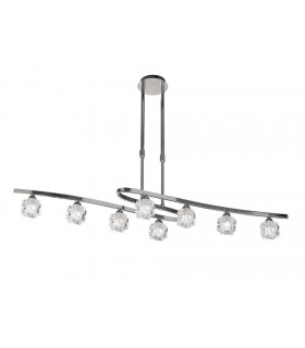 Telescopic 8 Light G9 ECO, Polished Chrome - 1