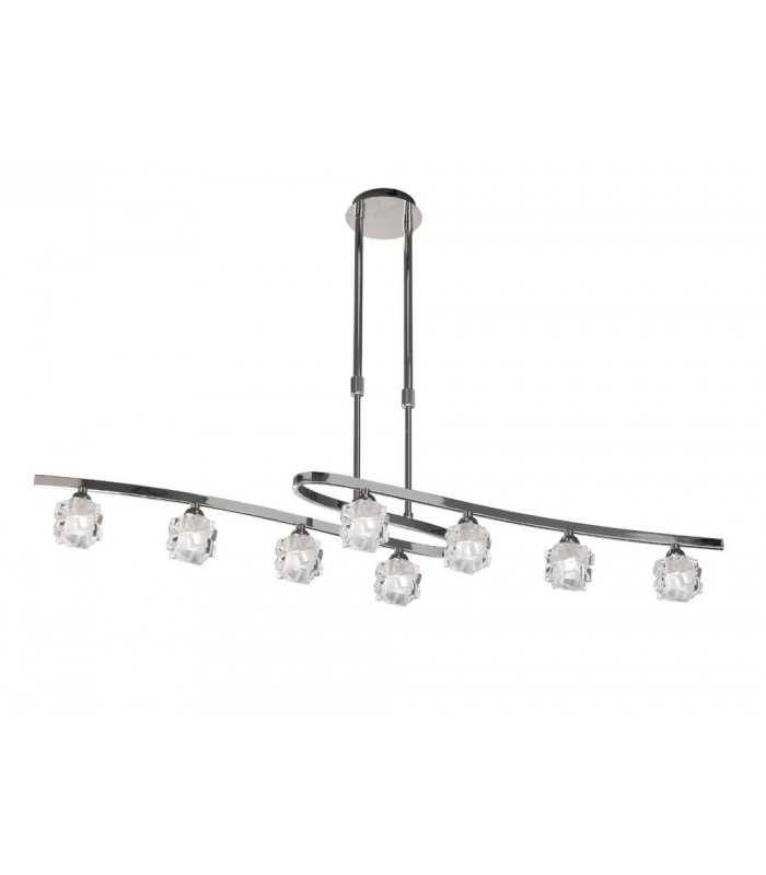 Telescopic 8 Light G9 ECO, Polished Chrome - 1
