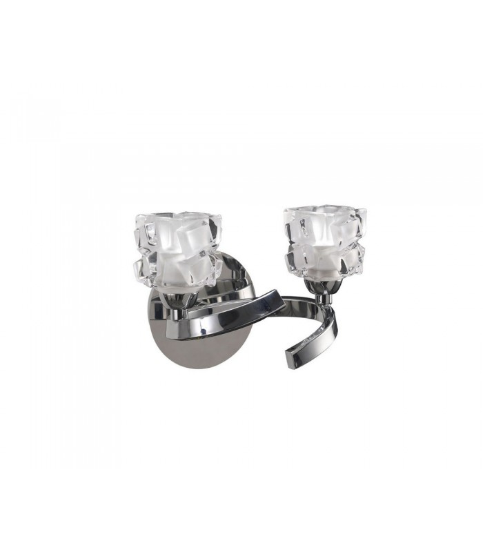 Wall Lamp Switched 2 Light G9 ECO, Polished Chrome - 1