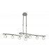 Telescopic 8 Light G9 ECO, Satin Nickel - 1
