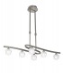 Telescopic Semi Flush Convertible 6 Light G9 ECO, Satin Nickel - 1