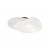 Ceiling 4 Light E27 Outdoor IP44, Matt White, Opal White - 1