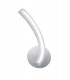 Wall Lamp Left Switched 5W LED 3000K, 500lm, Polished Chrome, Frosted Acrylic - 1