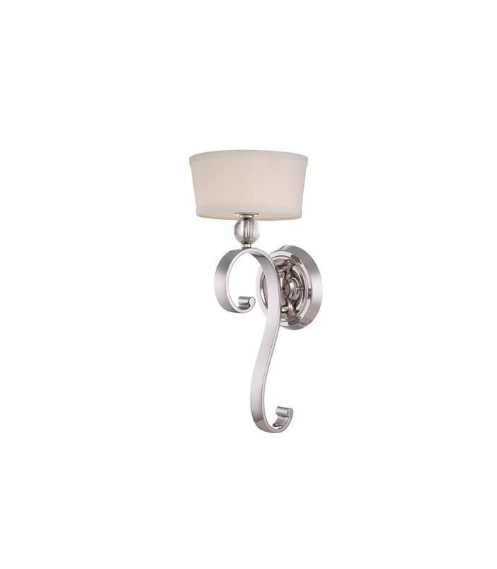 1 Light Indoor Wall Light Imperial Silver, G9 - 1