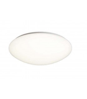 Flush Ceiling, Wall 8W LED Small 3000K, 800lm, White Acrylic - 1
