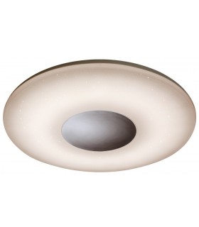 60W Tuneable White 3000K-6500K, 4200lm, Dimmable Flush Fitting with Remote Control - 1