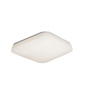 Flush Ceiling, Flush Wall 18W Medium LED 3000K, 1800lm, White Acrylic - 1