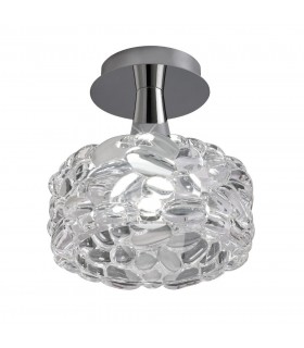 Ceiling 1 Light E27 Large, Polished Chrome - 1