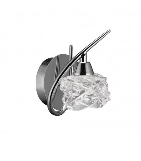 Wall Lamp Switched 1 Light G9, Polished Chrome - 1