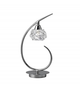 Table Lamp 1 Light G9, Polished Chrome - 1