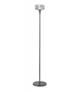 Floor Lamp 1 Light E27, Polished Chrome - 1