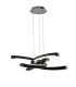 Ceiling Pendant 36W LED 3000K, 3600lm, Gloss Black, White Acrylic, Polished Chrome - 1