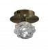 Ceiling 1 Light G9, Antique Brass - 1