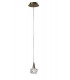 Ceiling Pendant 1 Light G9, Antique Brass - 1