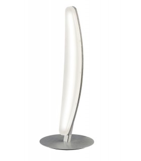 Table Lamp 6W LED 3000K, 540lm, Satin Aluminium, Frosted Acrylic - 1