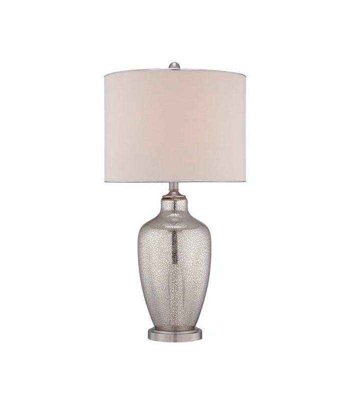 1 Light Table Lamp Mercury Glass, E27 - 1