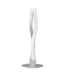 Table Lamp 6W LED 3000K, 420lm, Silver, Frosted Acrylic, Polished Chrome - 1