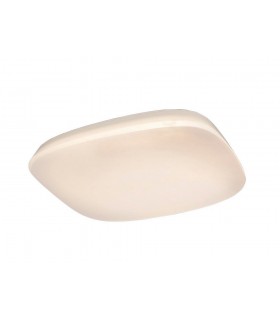 Flush Ceiling 60W LED Dimmable 3000-6500K, 3800lm, White Acrylic - 1