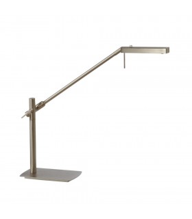 Table Lamp 1 Light 7W LED 3000K, 600lm, Satin Nickel - 1