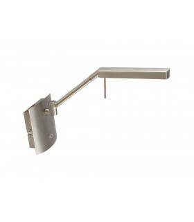 Wall Lamp 1 Light 7W LED 3000K, 600lm, Satin Nickel - 1
