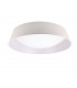 Flush Ceiling, 9 Light E27, 90cm, White Acrylic with Ivory White Shade - 1