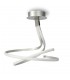 Semi Flush Ceiling 50W LED 3000K, 4000lm, Silver, Frosted Acrylic, Polished Chrome - 1