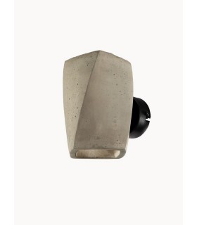 Wall Lamp 2 Light G9, Cement, Matt Black - 1
