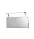 Wall Lamp 6W LED Chrome IP44 4000K, 420lm, Silver, Frosted Acrylic, Polished Chrome - 1
