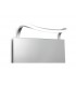 Wall Lamp 12W LED Chrome IP44 4000K, 840lm, Silver, Frosted Acrylic, Polished Chrome - 1