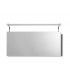 Wall Lamp 10W LED Big Double IP44 4000K, 850lm, Silver, Frosted Acrylic, Polished Chrome - 1