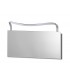 Wall Lamp 12W LED Big Wave IP44 4000K, 950lm, Silver, Frosted Acrylic, Polished Chrome - 1