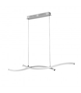 Ceiling Pendant 23W LED Satin Nickel, Polished Chrome 3000K, 1631lm, - 1