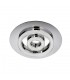 Flush Light 35cm Round 18W LED 4000K, 1800lm, Polished Chrome, Sand Diamond - 1