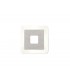 Wall Lamp 14cm Square 4W LED 4000K, 360lm, Aluminium, Acrylic - 1