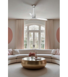 Eterfan Matt White/Transparent Fan-2