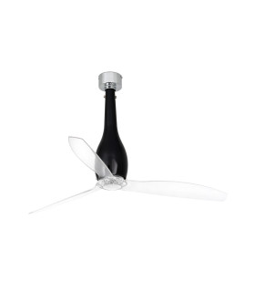 Eterfan M Shiny Black/Transparent Fan-1