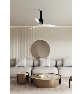 Eterfan M Shiny Black/Transparent Fan-2