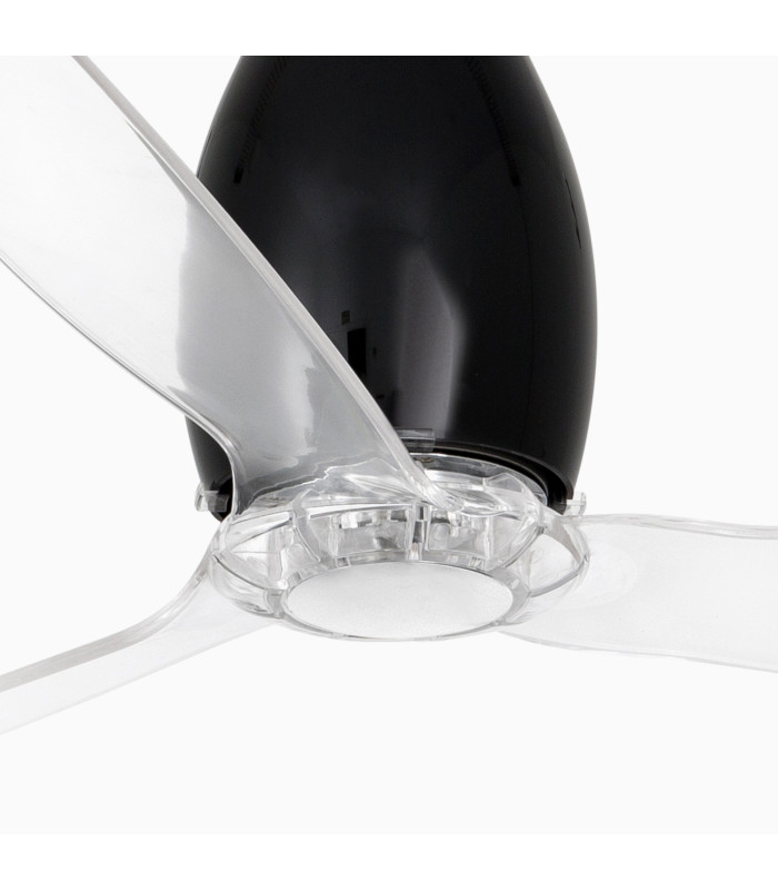 Eterfan M Shiny Black/Transparent Fan-3