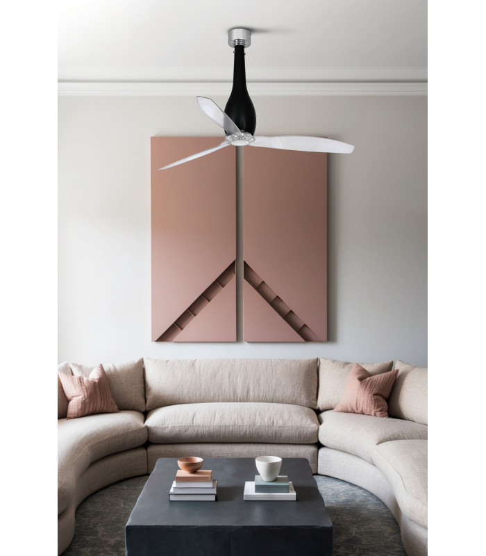 Eterfan Matt Black/Transparent Fan-2